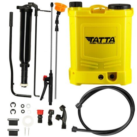 Pompa stropit cu acumulator si actionare manuala 2 in 1 Tatta TP-2018AM, 20L, 12V